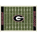 Georgia Bulldogs 6x8 Homefield Rug