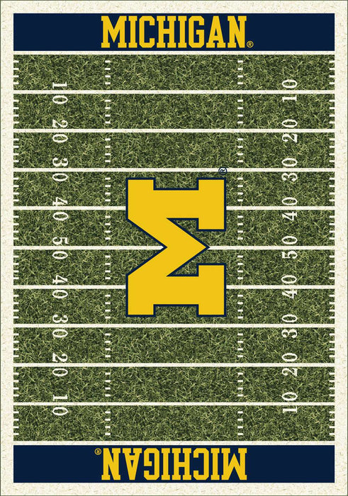 Michigan Wolverines 6x8 Homefield Rug