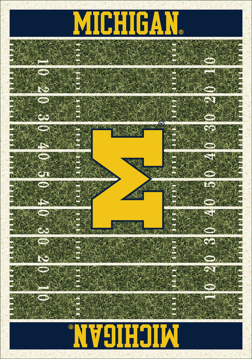 Michigan Wolverines 6x8 Homefield Rug