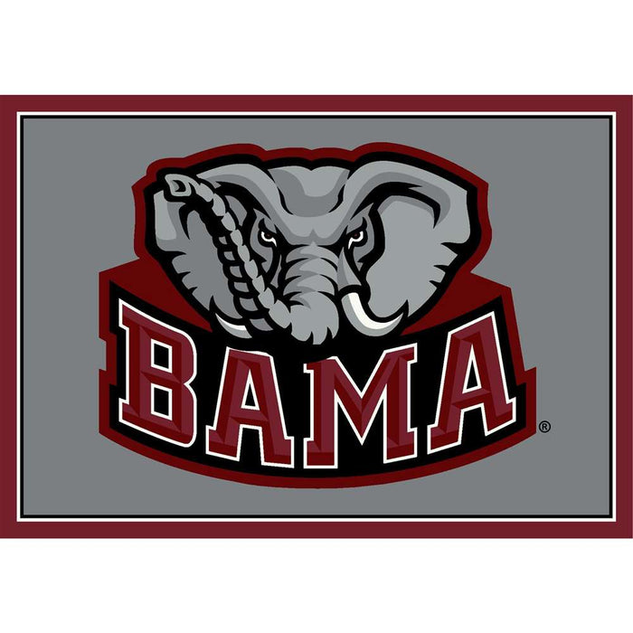 Alabama Crimson Tide 6x8 Spirit Rug
