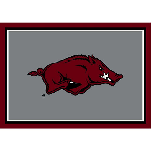Arkansas Razorbacks 6x8 Spirit Rug