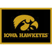 Iowa Hawkeyes 6x8 Spirit Rug