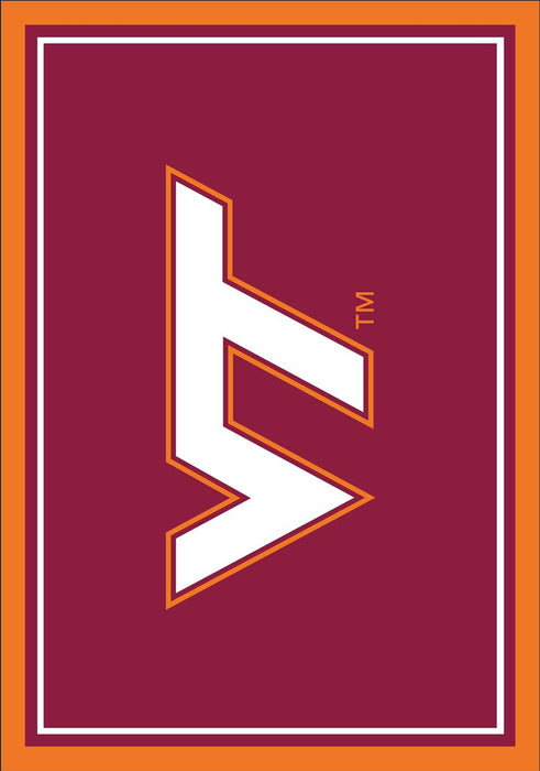 Virginia Tech Hokies 6x8 Spirit Rug