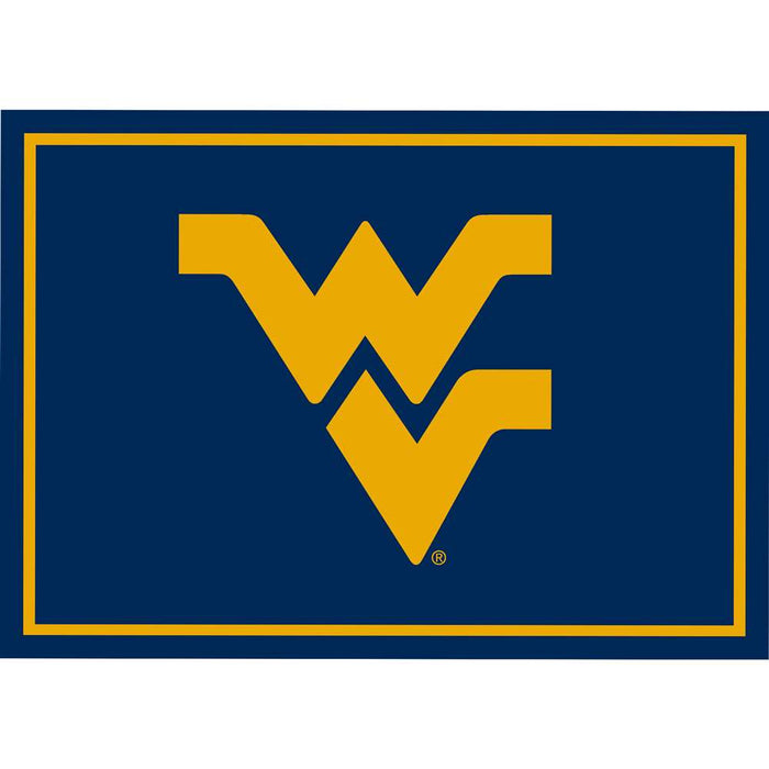 West Virginia Mountaineers 6x8 Spirit Rug