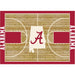Alabama Crimson Tide 6x8 Courtside Rug