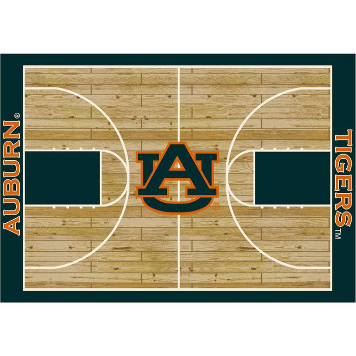 Auburn Tigers 6x8 Courtside Rug