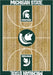 Michigan State Spartans 6x8 Courtside Rug