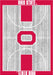 Ohio State Buckeyes 6x8 Courtside Rug