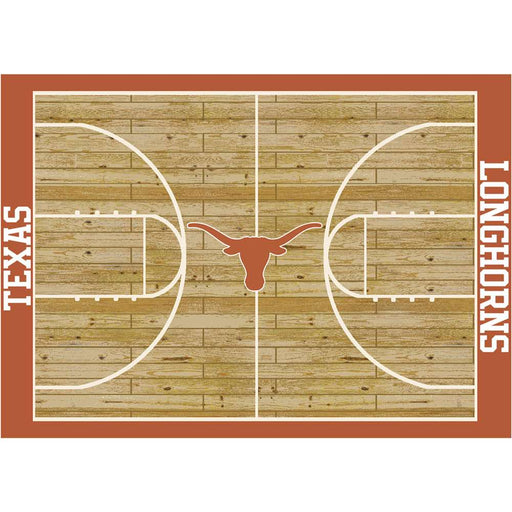 Texas Longhorns 6x8 Courtside Rug