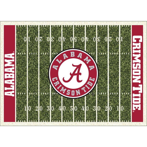 Alabama Crimson Tide 8x11 Homefield Rug