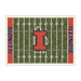 Illinois Fighting Illini 8x11 Homefield Rug