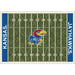 Kansas Jayhawks 8x11 Homefield Rug