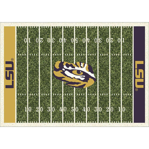 Louisiana State University LSU Tigers Tigers 8x11 Homefield Rug