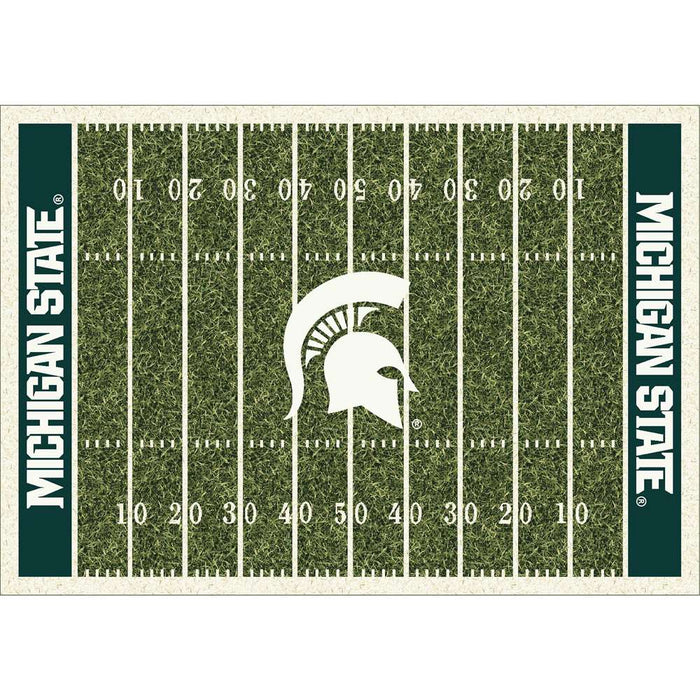 Michigan State Spartans 8x11 Homefield Rug