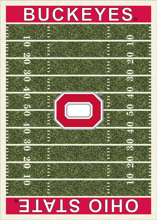 Ohio State Buckeyes 8x11 Homefield Rug