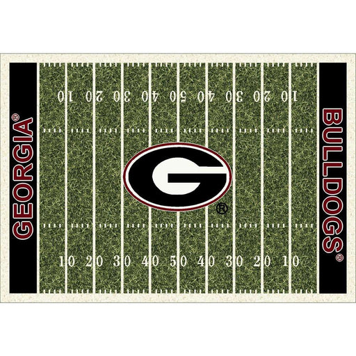 Georgia Bulldogs 8x11 Homefield Rug