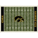 Iowa Hawkeyes 8x11 Homefield Rug