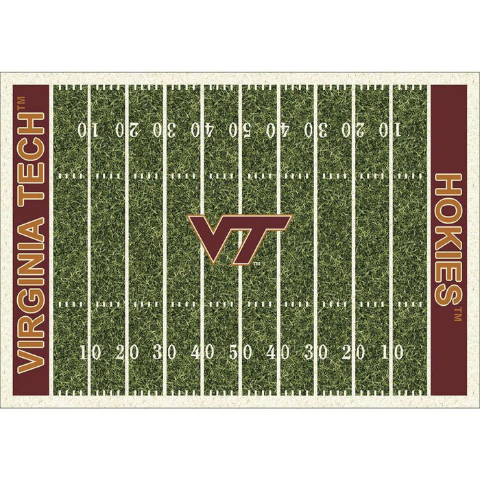 Virginia Tech Hokies 8x11 Homefield Rug