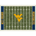 West Virginia Mountaineers 8x11 Homefield Rug