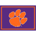 Clemson Tigers 8x11 Spirit Rug