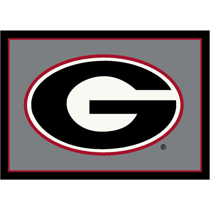 Georgia Bulldogs 8x11 Spirit Rug