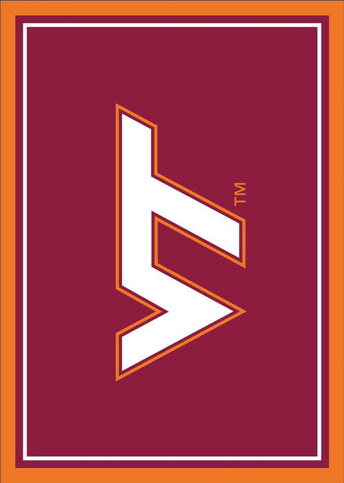 Virginia Tech Hokies 8x11 Spirit Rug