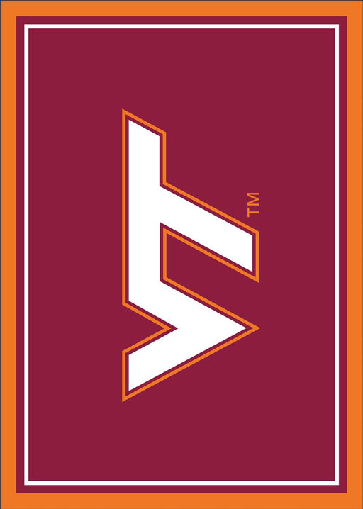 Virginia Tech Hokies 8x11 Spirit Rug