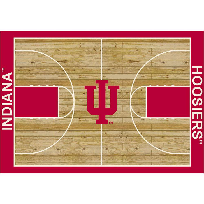 Indiana Hoosiers 8x11 Courtside Rug