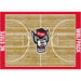 North Carolina State Wolfpack Wolfpack 8x11 Courtside Rug
