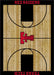 Texas Tech Red Raiders 8x11 Courtside Rug