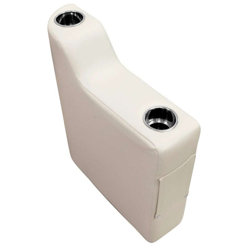 Wise Boat Seat Premier Pontoon Arm Rest - Right Radius - Stone