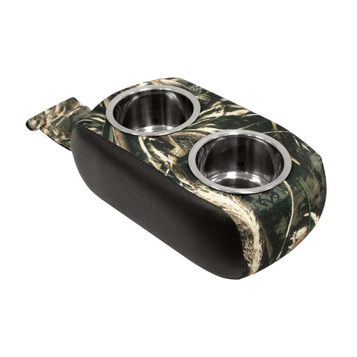 Wise 3059 Portable Stainless Double Drink Holder - Offshore Edition - Brite White  
