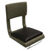 Wise 5410 Padded Fold Down Canoe Seat - Green  