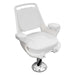 Wise Boat Seat  Captain's Chair Chair & Cushions w/ " Fixed Pedestal & Seat Slide Mount