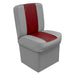 Wise Boat Seat Deluxe Series Jump Seat - Grey / Red