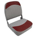 Wise 8WD734PLS Economy Low Back Fishing Seat - Grey / Red  