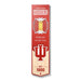 Indiana Hoosiers 3D Stadium Banner 8x32