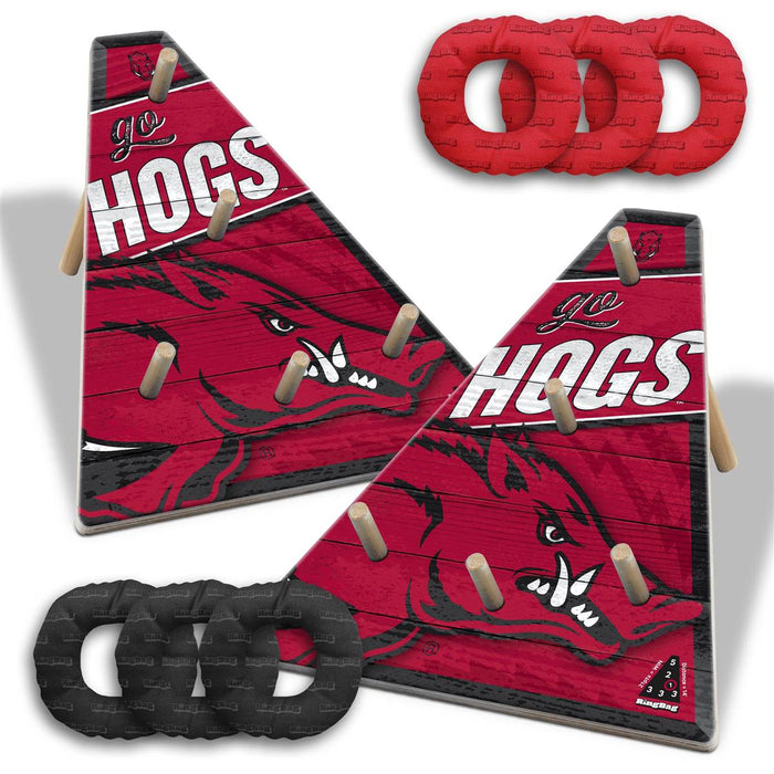 Arkansas Razorbacks Ring Toss Tailgate Game