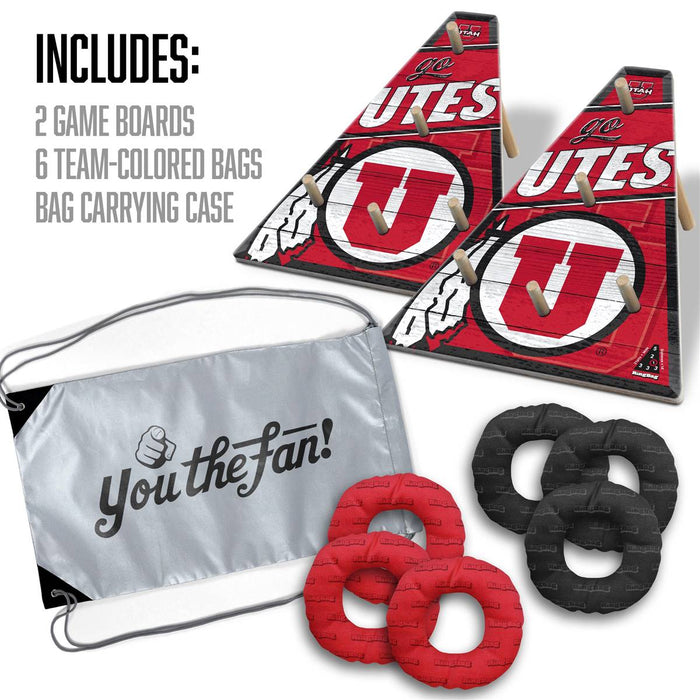 Utah Utes Ring Toss Tailgate Game