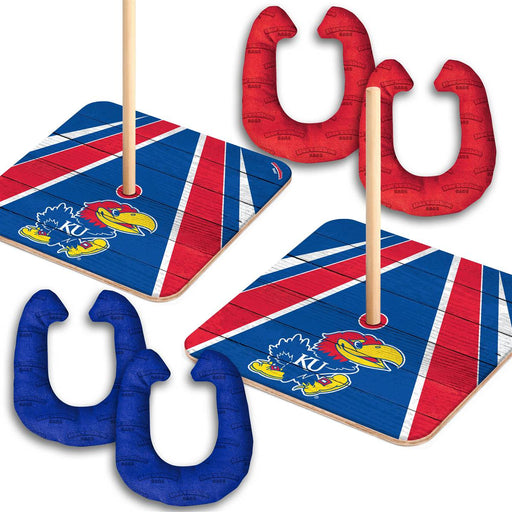 Kansas Jayhawks HorseShoe Bags Tailgate Game