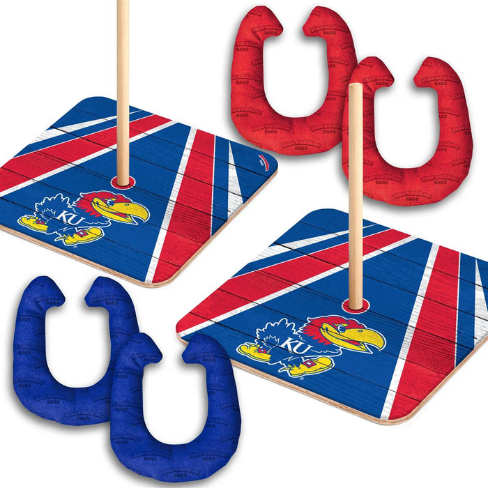 Kansas Jayhawks HorseShoe Bags Tailgate Game