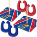 Kansas Jayhawks HorseShoe Bags Tailgate Game