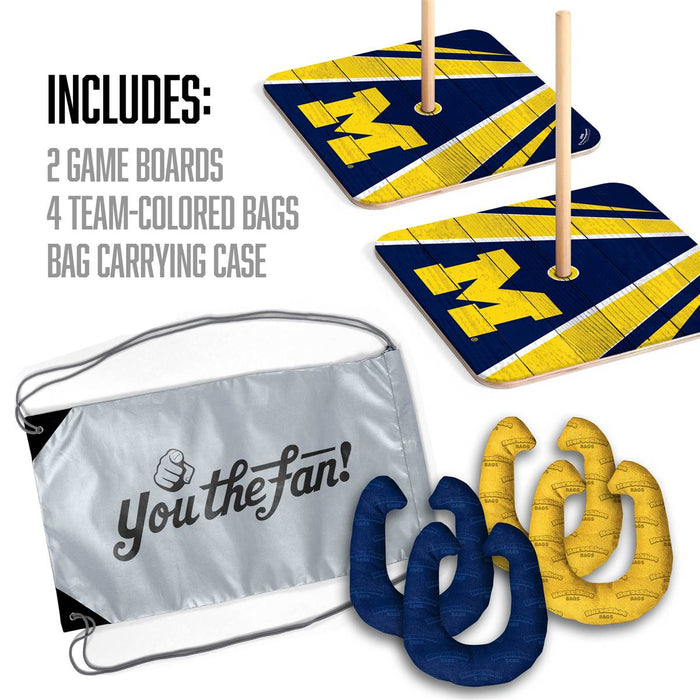 Michigan Wolverines HorseShoe Bags Tailgate Game