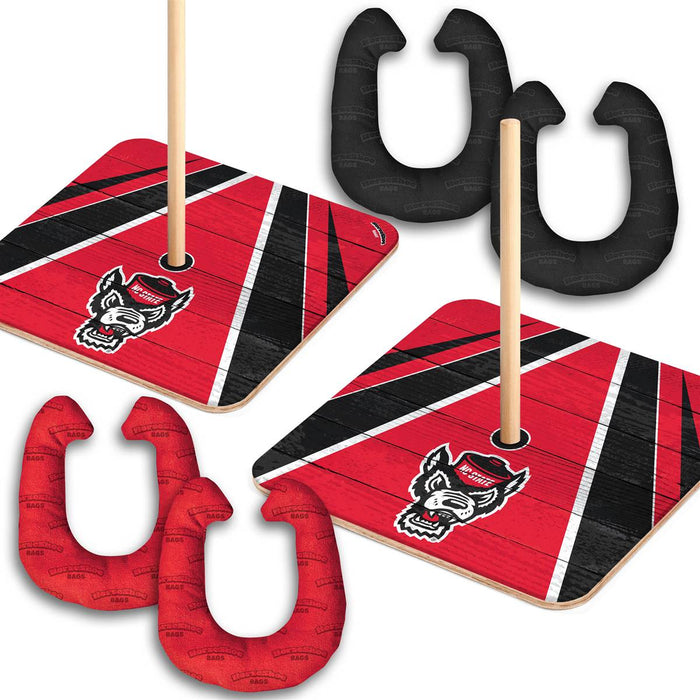 NC State Wolfpack HorseShoe Bags Tailgate Game