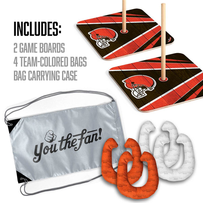 Cleveland Browns HorseShoe Bags Tailgate Game