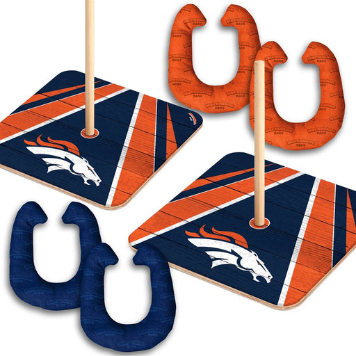 Denver Broncos HorseShoe Bags Tailgate Game