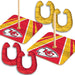 Kansas City Chiefs HorseShoe Bags Tailgate Game