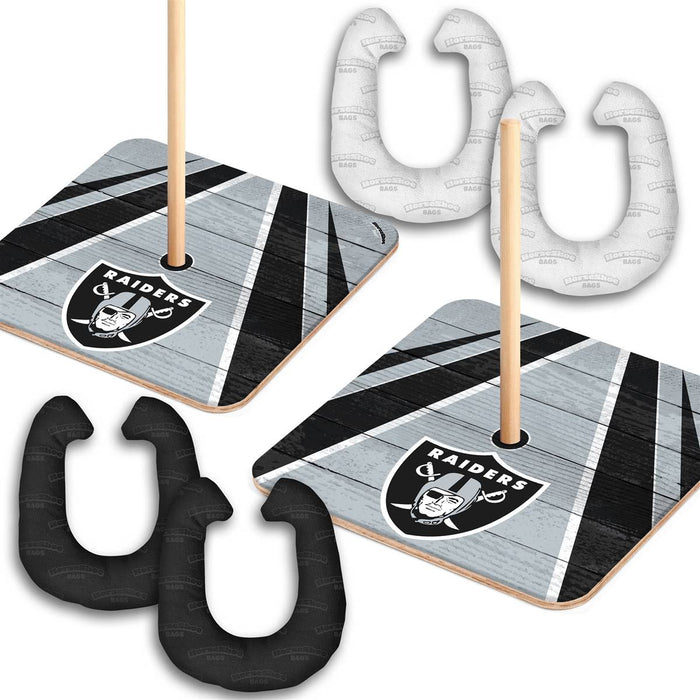 Las Vegas Raiders HorseShoe Bags Tailgate Game