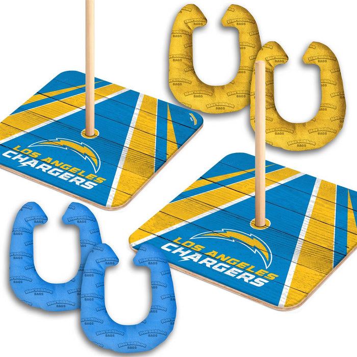 Los Angeles Chargers HorseShoe Bags Tailgate Game