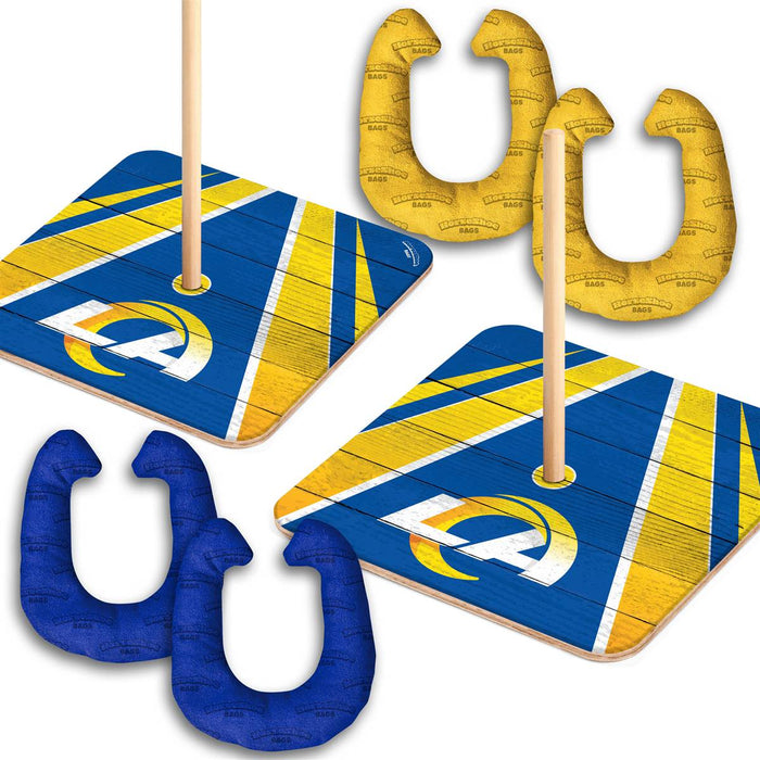 Los Angeles Rams HorseShoe Bags Tailgate Game